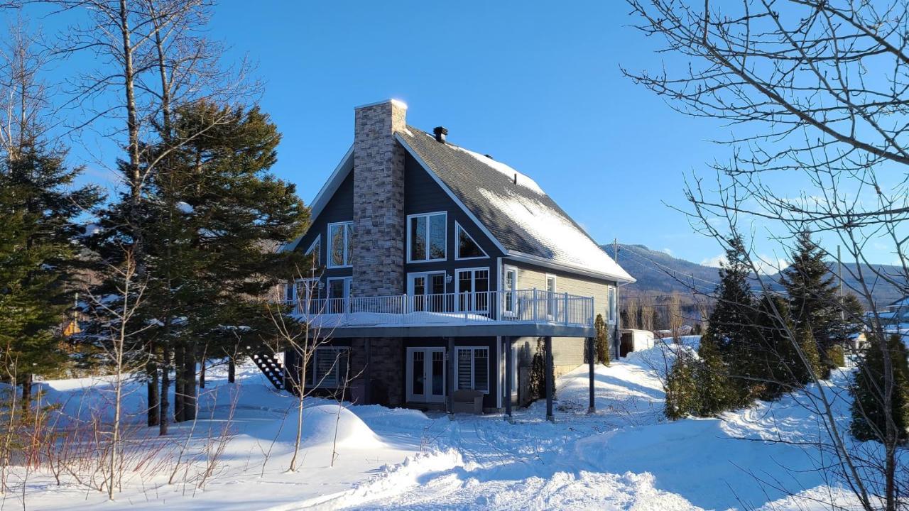 Condo-Chalet De La Vallee D'Edouard LʼAnse-Saint-Jean Exteriör bild